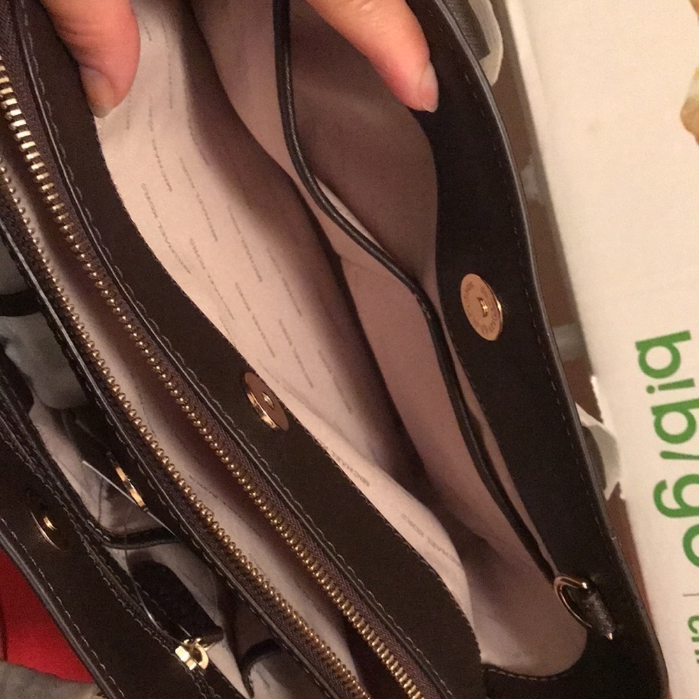 Michael Kors Saffiano Savannah Medium Satchel - Picture 10 of 10